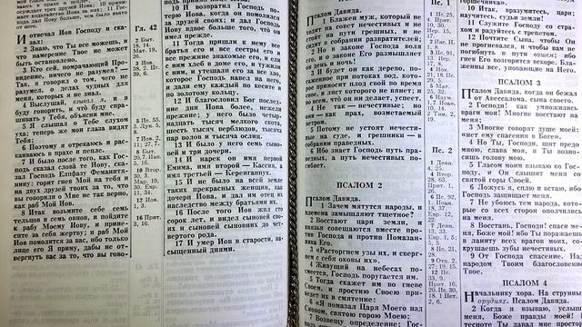 Чтение Библии - Псалтырь - Псалом 3. смотреть онлайн