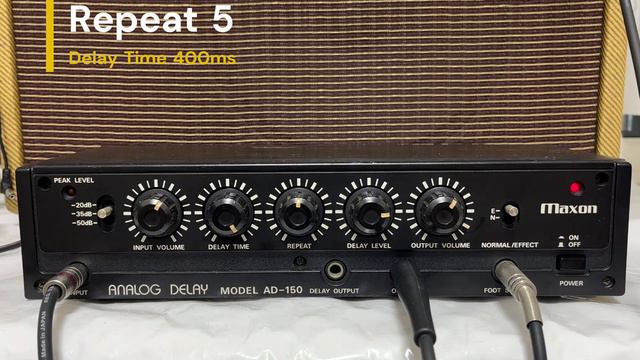 Maxon AD-150 Vintage Analog Delay 1980 Made in Japan "Speed Racer" смотреть онлайн