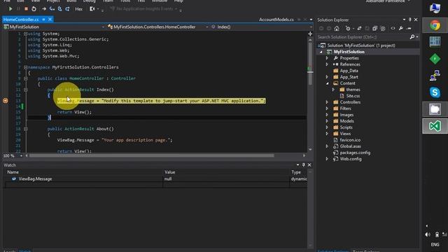 8. Среда разработки Misrosoft Visual Studio (Часть 1)