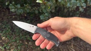 Spyderco Enuff 2. Instant Classic. Perfect Lightweight Outdoor Fixed Blade.
