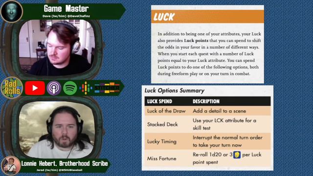 Luck - How to Play Fallout 2d20 Tabletop Roleplaying Game смотреть онлайн