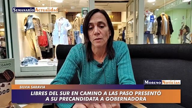 Libres del Sur en camino a las PASO presentó a su precandidata a gobernadora смотреть онлайн
