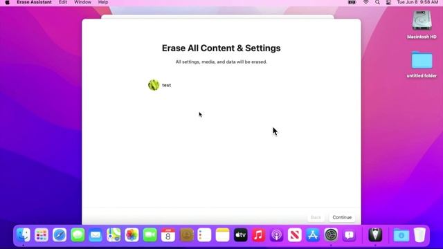 Monterey FACTORY ERASE IN 2 MIN “Erase all Content & Settings” EASY WAY TO RESET A MAC NEW MAC! смотреть онлайн