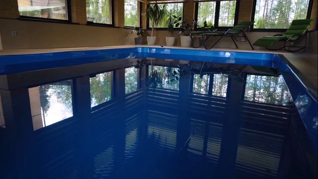 Отзыв владельца композитного бассейна ADMIRAL pools. Чаша бассейна Корфу, цвет ультрамарин. смотреть онлайн