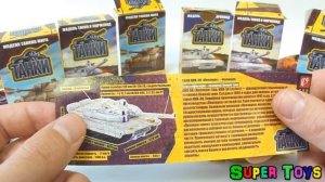 Танки игрушки сюрприз Fresh Toys/Tanks Toys Surprise Kinder Surprise World of Tanks