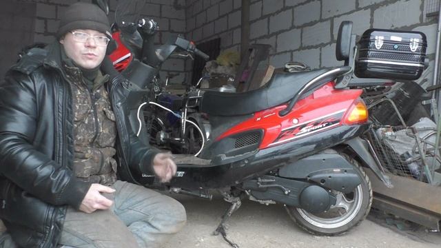 Самый ненадежный 4-тактный двигатель на скутерах. смотреть онлайн