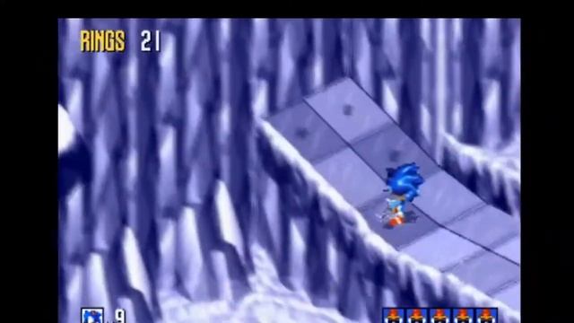 Обзор Соник 3D blast|Интересная игра Сега в псевдо 3D графике|Sonic 3D blast смотреть онлайн