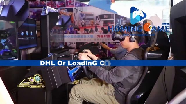 2019 HomingGame Customized Arcade Simulator 5D VR Racing Car Game Machine смотреть онлайн