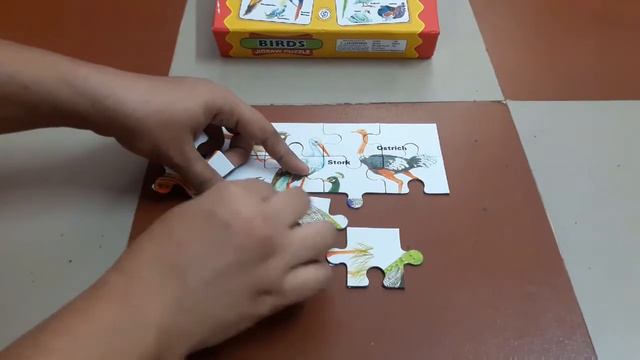 BIRDS JIGSAW PUZZLE / Kids learning / Video for kids смотреть онлайн