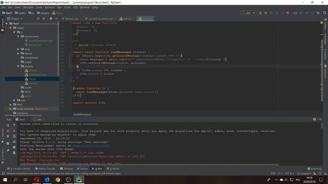 #1 Создание заготовки SPA проекта на django & vuejs смотреть онлайн