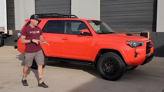 Shop 2023 TRD PRO 4runner build. смотреть онлайн