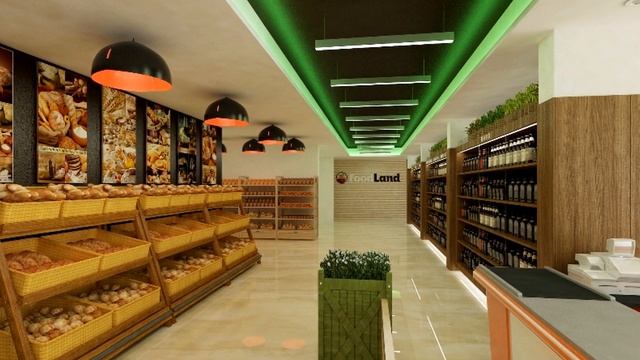 Как сделать стильный дизайн супермаркета. Обзор интерьера супермаркета | UKRINTEL смотреть онлайн