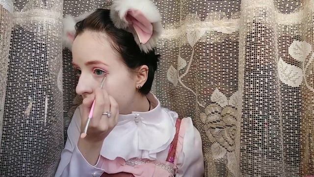 MakeUp Tutorial l Sakura MakeUp l Сакура макияж l by MisaLight смотреть онлайн