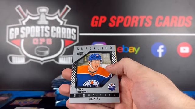 BEST ROOKIE GOLD !! 2022-23 Upper Deck Series 2 Hockey Hobby Box Opening ! смотреть онлайн