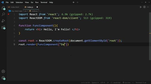 React JS Tutorial #6 - Function Components смотреть онлайн