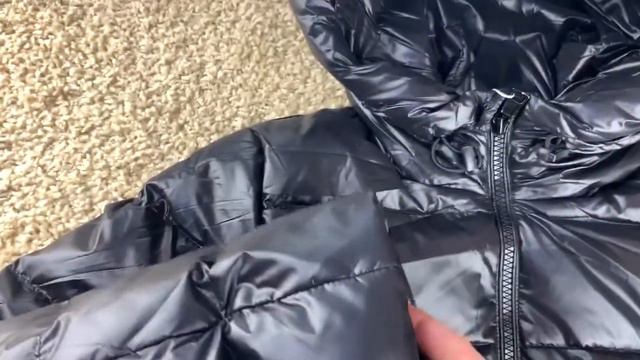 Детская пуховая курточка на девочку длинная