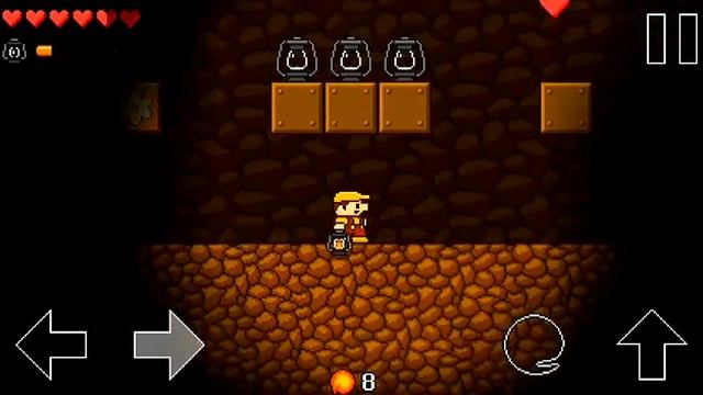 Retro World - walkthrough with secrets - Level 5-2 (Dungeon World) смотреть онлайн
