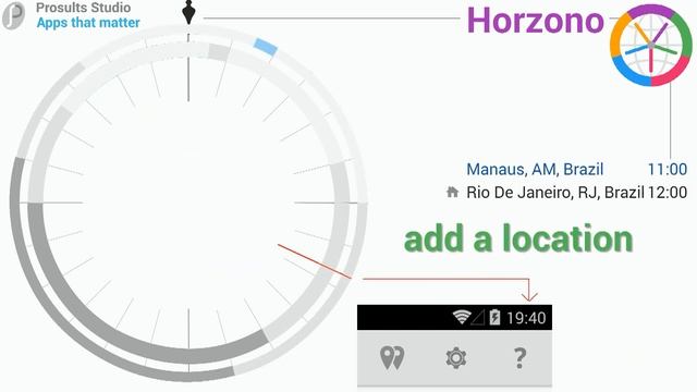 Horzono android timezone app intro english смотреть онлайн