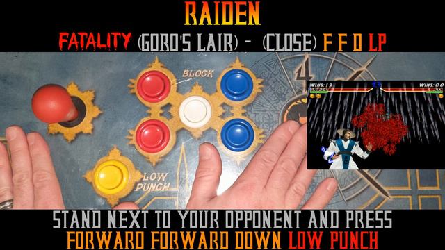Mortal Kombat 4 - Raiden - Goro's Lair Fatality смотреть онлайн