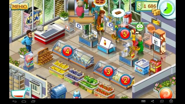 Супермаркет Мания 2 (Уровень 6-10) / Supermarket Mania 2 (Level 6-10) смотреть онлайн