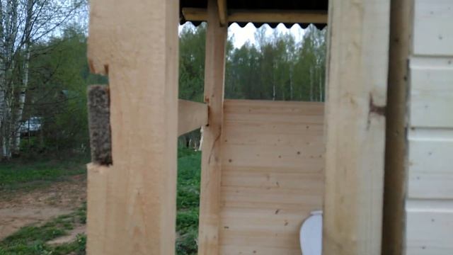 Дачный туалет своими руками. смотреть онлайн
