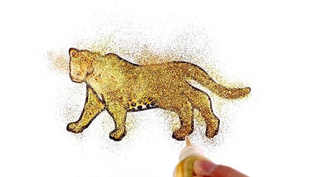 Let's Draw Rainforest Animals Together! | Drawing and Coloring with Glitter & Googly Eyes смотреть онлайн