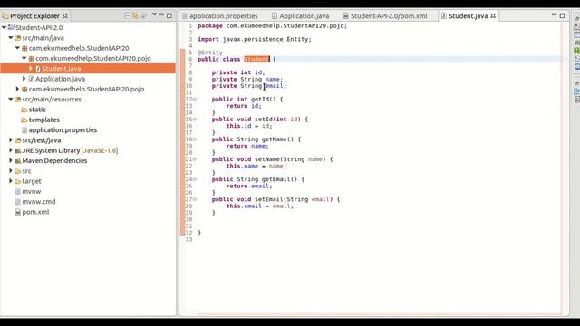 Spring Boot JPA configuration - 26 смотреть онлайн