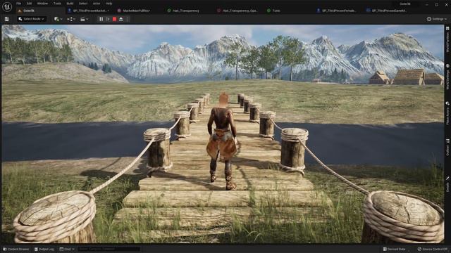 Granny Tana learns Unreal Engine 5: Human figure in game (Part #5 + #6) смотреть онлайн