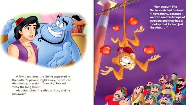 Disney - Aladdin Abu's Adventure - Kids Storybook - Read Along Story.. смотреть онлайн
