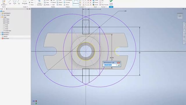 Пошаговый мастер-класс "Создание 3D модели по чертежу в Autodesk Inventor" смотреть онлайн