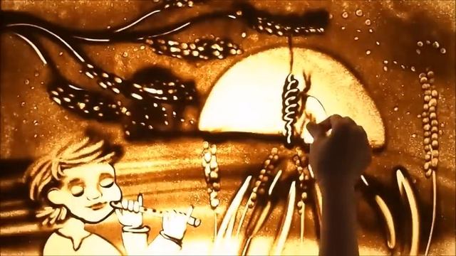 Alizbar & Ann'Sannat /The butterfly/ Песочная анимация /Сказка / Маша Баечни / Бабочка /Irish music смотреть онлайн