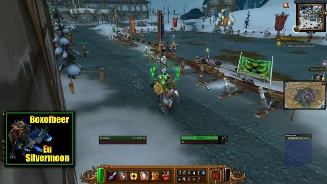 World of Warcraft Quest - The Black Knight's Fall смотреть онлайн