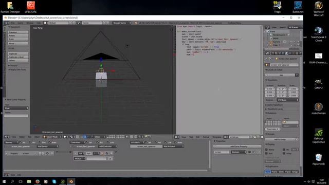 [BGE Python] - Screenshot Deutsch смотреть онлайн
