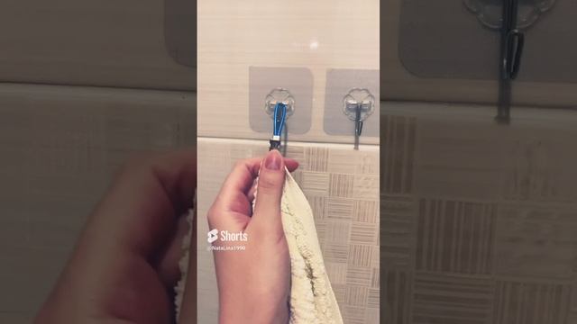 Полотенца в ванной!? с комфортом#shorts