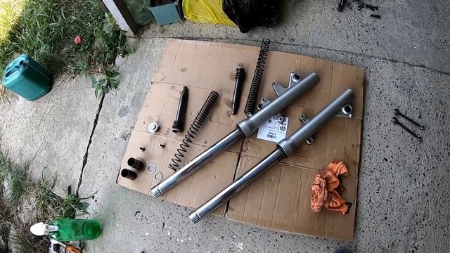 поменял масло в вилке. впечатления смотреть онлайн