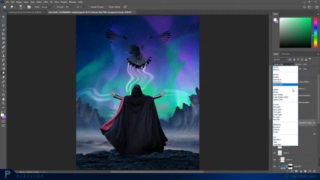 NORTHERN LIGHT ? Fantasy Artwork | Photoshop Manipulation смотреть онлайн