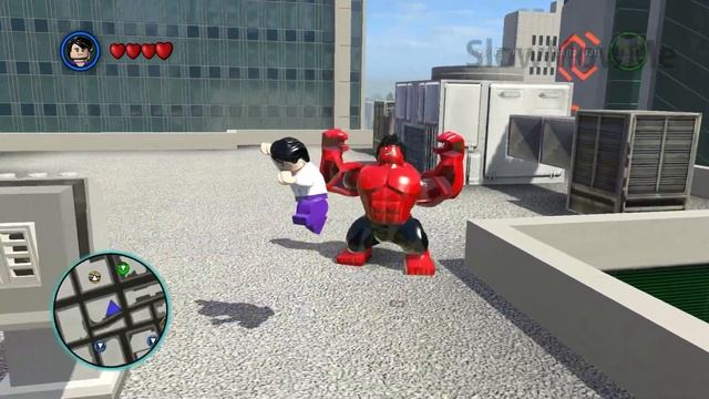 Black Hulk vs Red Hulk Epic BATTLE Lego Game смотреть онлайн