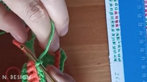 Мозаичное вязание крючком. Подробный видео-урок для начинающих