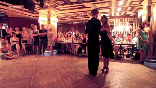 Vladimir Makhalov & Cecilia Piccinni, Russia, Moscow, Milonga "Cherchez la femme", 21.07.2010(3) смотреть онлайн