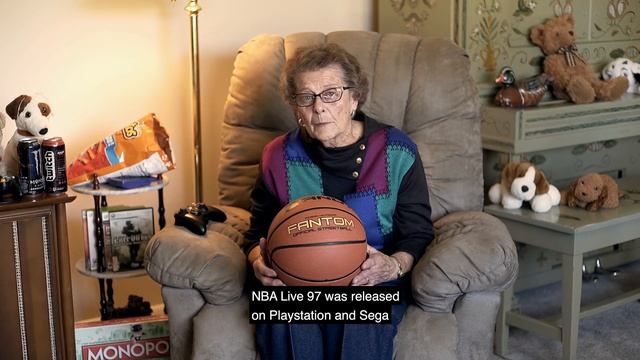 Grandma Shows Off Her CRAZY Basketball Skills Inspired by NBA Live смотреть онлайн