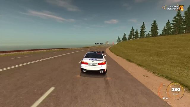 ПОДАРИЛ БУЛКИНУ BMW M5F90 ОБД! (RADMIR RP / CRMP)