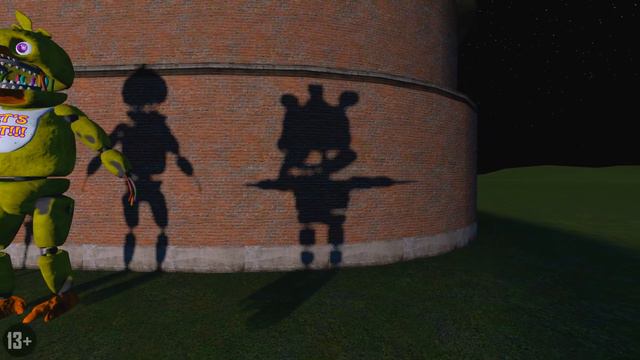 УГАДАЙ ПО ТЕНИ КОШМАРНЫХ АНИМАТРОНИКОВ ФНАФ 9 В ГАРРИС МОД! FNAF 9 SECURITY BREACH В Garry`s Mod! смотреть онлайн