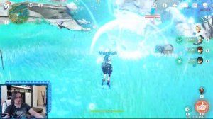 Роскошный сундук загадка с мечами и фейкой ущелье Мусодзин остров Ясиори  Инадзума Genshin Impact