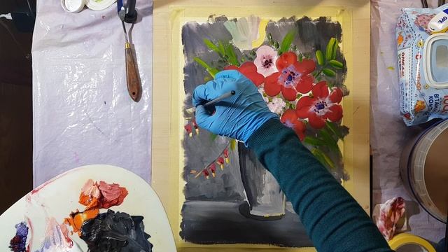 Как рисовать цветы (часть 2)/ Haw drawing flowers easy. Part2/Drawing lessons смотреть онлайн