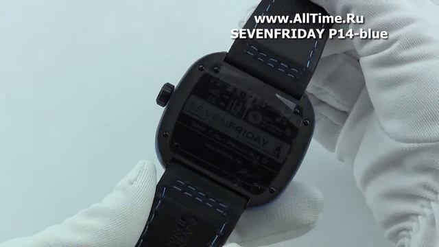 Обзор. Мужские наручные часы SEVENFRIDAY P1/4-blue смотреть онлайн