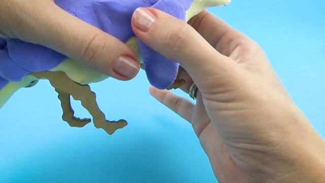 Игровой набор для детей. Делаем игрушку своими руками, собираем конструктор и слепим динозавра смотреть онлайн