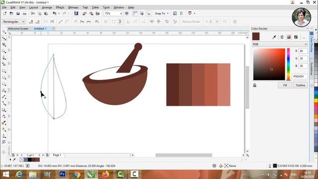 How To Design Professional Logo In Coreldraw 2021 смотреть онлайн