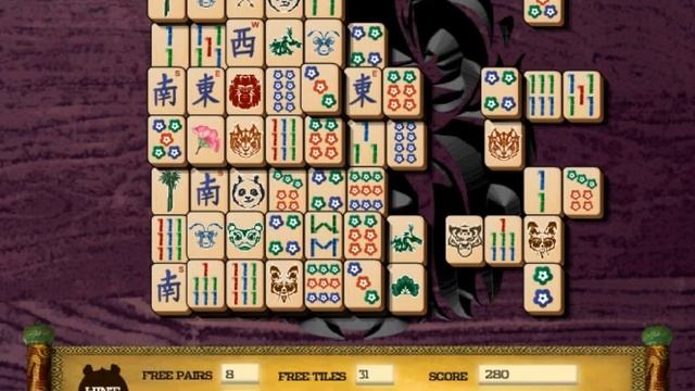 DreamWorks' Kung Fu Panda: Po's Kung Fu Challenge - Mahjong Mayhem Playthrough - Monkey Board смотреть онлайн