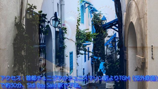チュニジアのシディ・ブ・サイドで「白と青の小さな楽園」を散策してみた。/ Sidi Bou Said, Tunisia "petit paradis blanc et bleu" смотреть онлайн