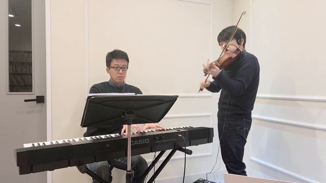 인생의 회전목마 -하울의 움직이는 성ost( Haul's Moving castle ost) (Violin&Piano cover) смотреть онлайн